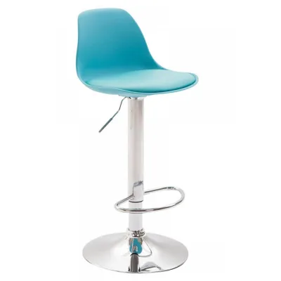 CLP Barhocker Blau 39x82x43 cm