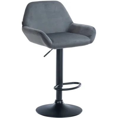CLP Barhocker Grau 51x89x52 cm