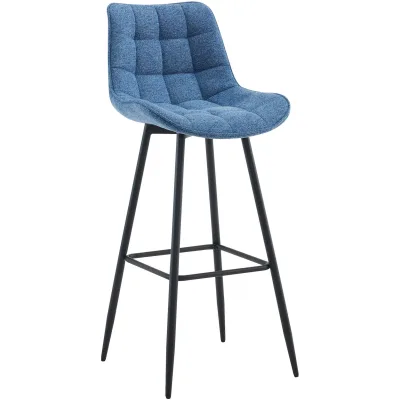 CLP Barhocker Schwarz 47x106x52 cm