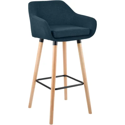 CLP Barhocker Braun 55x99x46 cm