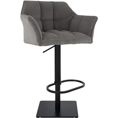 CLP Barhocker Dunkelgrau 64x88x45 cm
