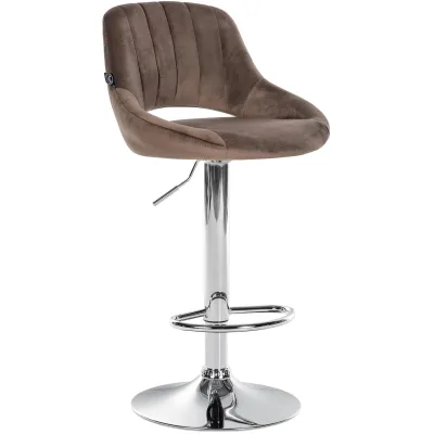 CLP Barhocker Braun 47x85x48 cm