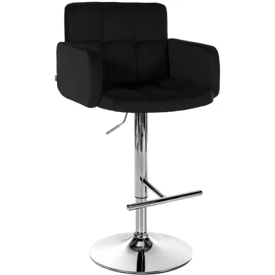 CLP Barhocker Schwarz 60x93x56 cm