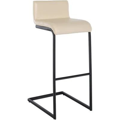 CLP Barhocker Creme 40x96x50 cm