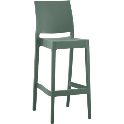 CLP Barhocker Schwarz 41x106x52 cm