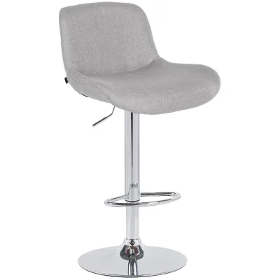 CLP Barhocker Dunkelgrau 50x85x50 cm