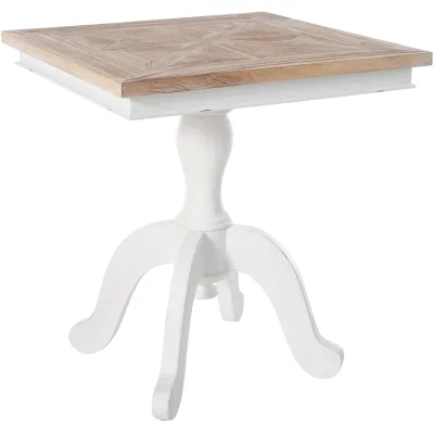 CLP Beistelltisch Dunkelbraun 70x75x70 cm
