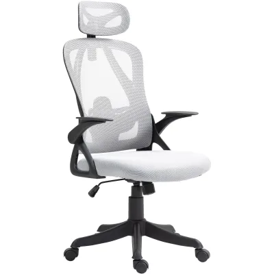 CLP Drehstuhl Grau 58x122x66 cm