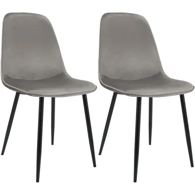 CLP Esszimmerstuhl Schwarz 45x88x54 cm