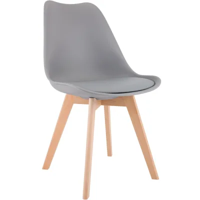 CLP Esszimmerstuhl Taupe 49x83x50 cm