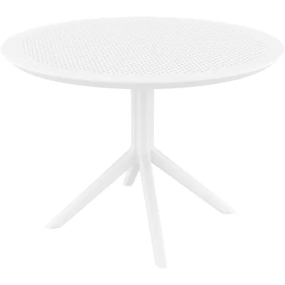 CLP Gartentisch Dunkelgrau 105x74x105 cm