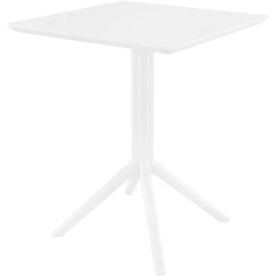 CLP Gartentisch Weiß 60x74x60 cm