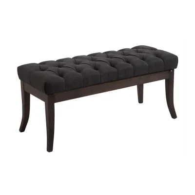 CLP Sitzbank Dunkelgrau 100x46x38 cm