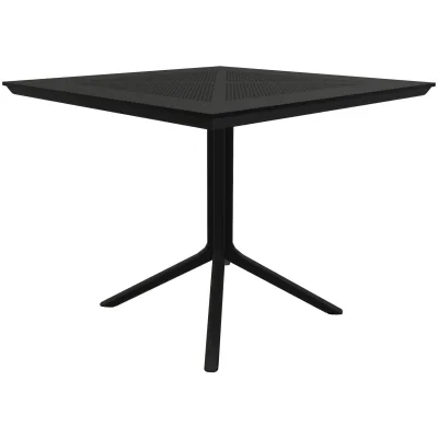CLP Gartentisch Dunkelgrau 80x74x80 cm