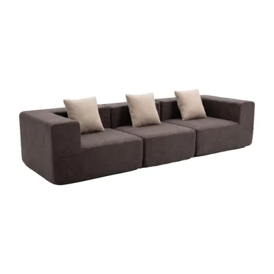 Coco Living Sofa Braun 300x62x100 cm