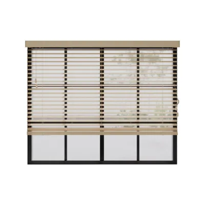 Cocoon Home Concepts Holzjalousien Natur 100x175 cm