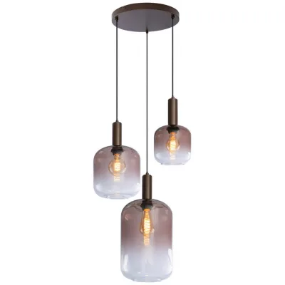Collett's Monde Hängeleuchte Braun 120 cm