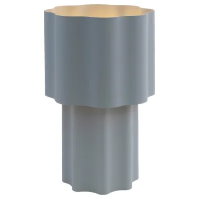 Collett's Monde Tischleuchte Grau 36 cm