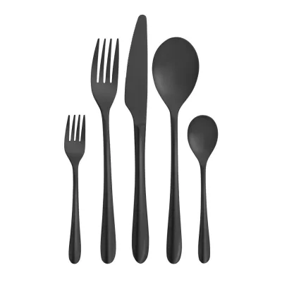 Collini Besteckset Ontario Schwarz 28.5x5x33.8 cm