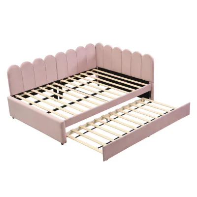 ComfortXL Ausziehbett Pink 140x200 cm