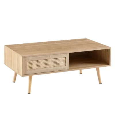 ComfortXL Couchtisch Natur 55x41.5x105 cm