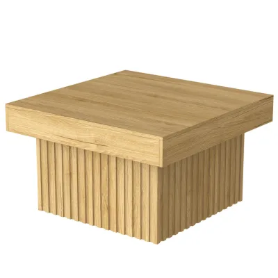 ComfortXL Couchtisch Natur 79x46x79 cm