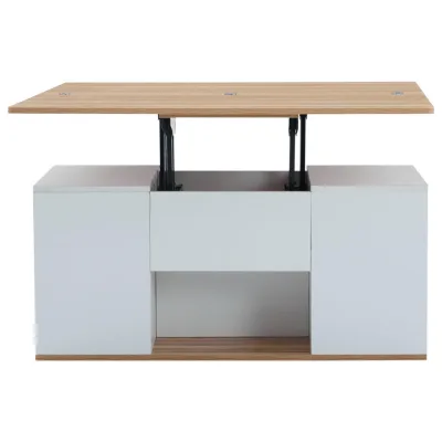ComfortXL Couchtisch Weiß 100x47x51 cm