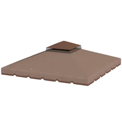 ComfortXL Ersatzdach Taupe, Braun 300x1x300 cm
