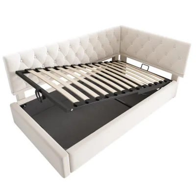 ComfortXL Tagesbett Beige 90x190 cm