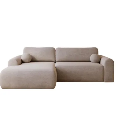 Compleo24 Ecksofa Champagner 257x177 cm