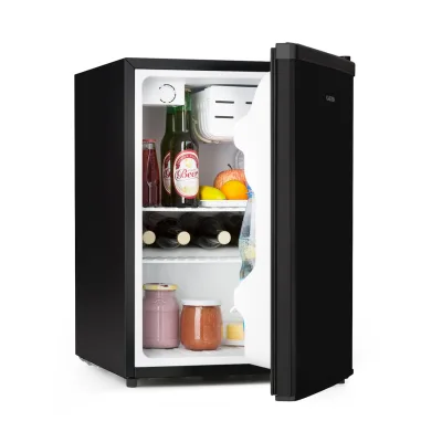 Cool Kid Mini-Kühlschrank mit 4-L-Gefrierfach 66 Liter 41dB Schwarz