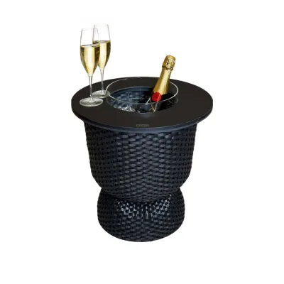 Cootab Cooler Table 3-In-1 Champagner 41x43x41 cm