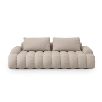 Cosmopolitan Design Ausklappbares-Sofa Sand 100x84x250 cm