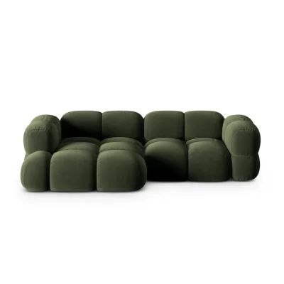 Cosmopolitan Design Ecksofa Grün 250x147 cm
