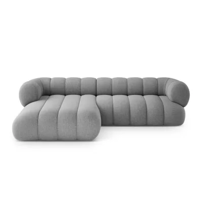 Cosmopolitan Design Ecksofa Hellgrau 270x165 cm