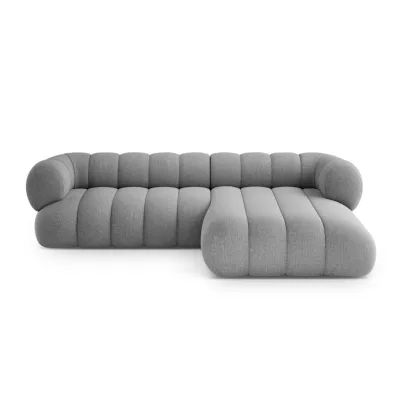 Cosmopolitan Design Ecksofa Hellgrau 270x165 cm
