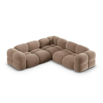 Cosmopolitan Design Ecksofa Mokka 250x250 cm