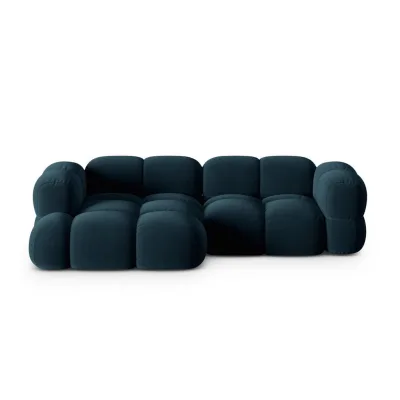 Cosmopolitan Design Ecksofa Petrol 250x147 cm