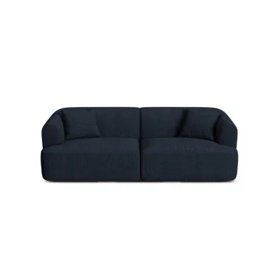 Cosmopolitan Design Modulares-Sofa Dunkelblau 90x70x220 cm