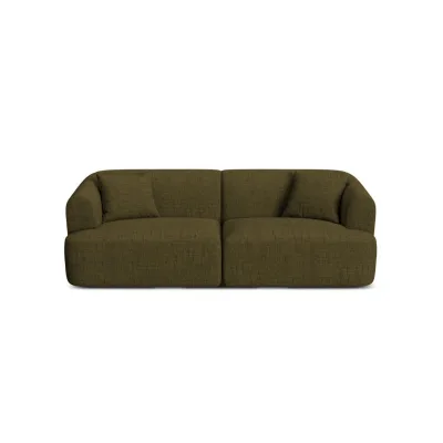 Cosmopolitan Design Modulares-Sofa Grün 90x70x220 cm
