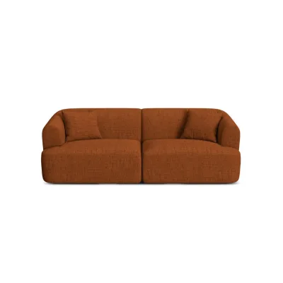 Cosmopolitan Design Modulares-Sofa Orange 90x70x220 cm