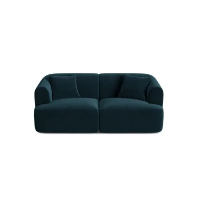Cosmopolitan Design Modulares-Sofa Petrol 90x70x180 cm
