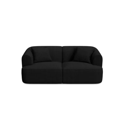 Cosmopolitan Design Modulares-Sofa Schwarz 90x70x180 cm
