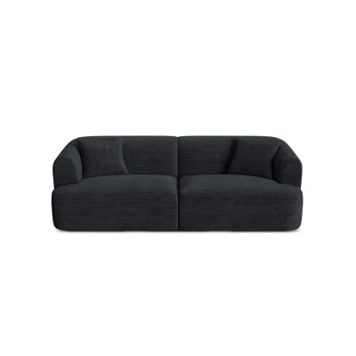 Cosmopolitan Design Modulares-Sofa Schwarz 90x70x220 cm