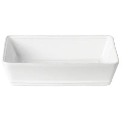 Costa Nova Auflaufform Friso Weiß Hochglanz 22x7x30 cm