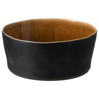 Costa Nova Schüssel Riviera Schwarz, Cognac 10 cm