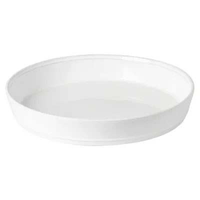 Costa Nova Tortenplatte Friso Weiß Hochglanz 5 cm