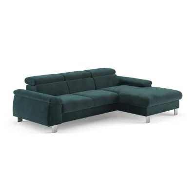 Cotta Eckschlafsofa Grün 244x166 cm