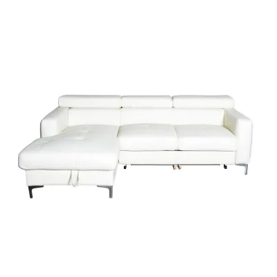 Cotta Eckschlafsofa Weiß 227x168 cm