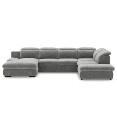 Cotta Wohnlandschaft Silber 218x80x341 cm